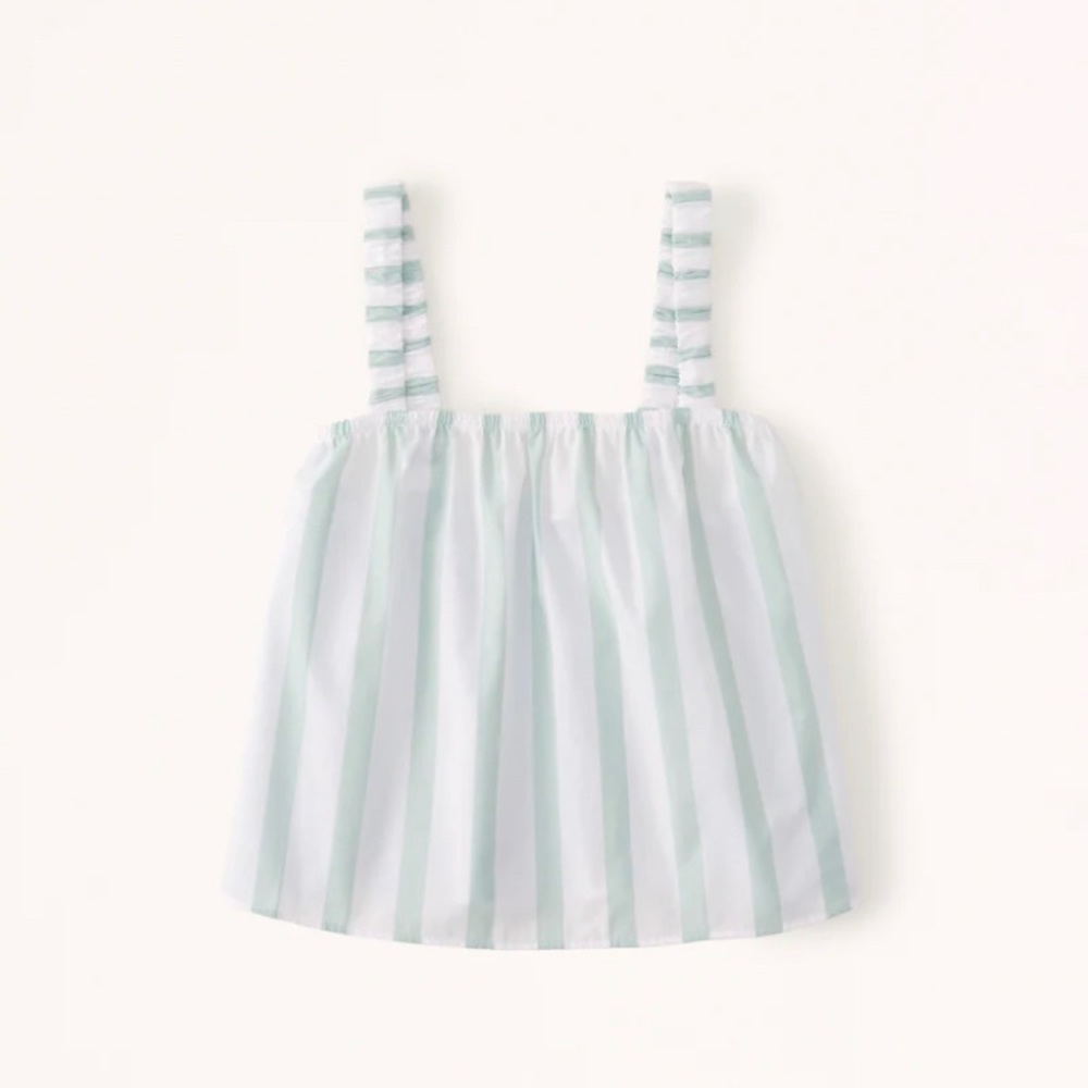 Abercrombie sleep set. Striped crop top and boxer shorts. Size S top. M bottoms